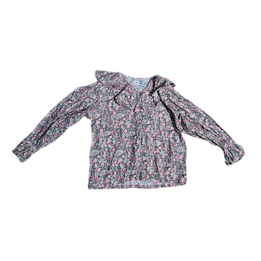 Women's‎ KRAZY KAT Long Sleeves Floral Top Medium